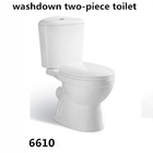 Bathroom Floor Mounted S-trap 250mm/P-trap 180mm Roughing-in Washdown Two-piece Toilet