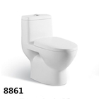 Bathroom Floor Mounted Toilets 4inches outlet 300/400mm Washdown One-piece Toilet